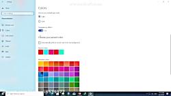 اموزش عمض کردن تم رنگ موس کامپیوتر ویندوز 10
