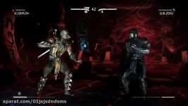 MORTAL KOMBAT X game play very hard subzero