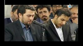 شعر جالب احمد بابایی در مدح ولایت در حضور رهبر انقلاب