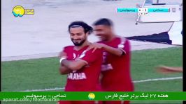 خلاصه بازی نساجی 1 1 پرسپولیس  11مرداد99