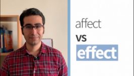 تفاوت دو کلمه affect effect