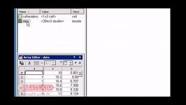 MATLAB Excel Importing Data Files into MATLAB