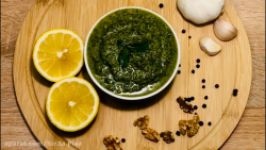 Best Pesto Sauce....سس پستو طعم نعنا