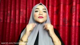 سبک راحت راحت نیکاب حجاب نوعی پارچه ابریشمی  پوشش کامل
