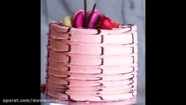 دستور تهیه کیک میوه ای دلپذیر برای بهار  دسر خوشمزه