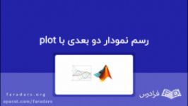 رسم نمودار دو بعدی plot