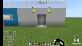 ساخت در اتوماتیک در mine craft