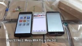 مقایسه Jiayu S3 VS Samsung S5 VS Meizu MX4 Pro