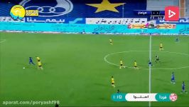گل اول استقلال به سپاهان دیاباته پنالتی دقیقه 51