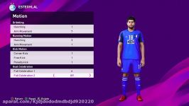 ادیت فیس شاهین طاهرخانی در PES2020