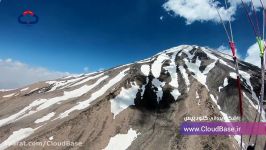 تحقق رویای پرواز تا فراز قله دماوند پاراگلایدر  بخش دوم