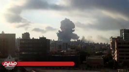 انفجار شدید در بیروت