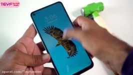 تست مقاومت نمایشگر گوشی ردمی Note 9 در برابر ضربه