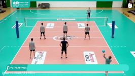 آموزش والیبال به کودکان  اسپک پنجه والیبال قوانین بازی والیبال 