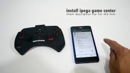 راه اندازی دسته بازی ipega روی گوشی تبلت های آندرویدی