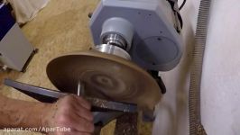 هنر خراطی درست کردن کاسه چوبی