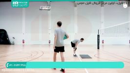 آموزش والیبال به کودکان  تمرین والیبال  والیبال مبتدی شیرجه زدن