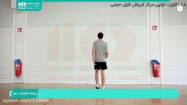 آموزش والیبال به کودکان  تمرین والیبال گرم کردن تک نفره برای ضربات حمله