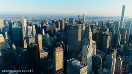 تصاویر هوایی پهپاد مناظر زیبای نیویورک  امریکا