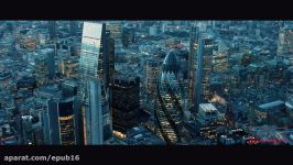 تصاویر هوایی پهپاد مناظر زیبای شهر لندن  انگلیس