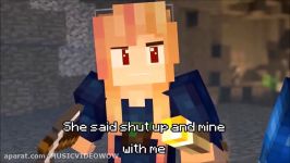 minecraft parody shut up and mine with me song