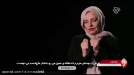 خاطره بانوی لبنانی عبای سید حسن نصرالله را گرفت حاج قاسم سلیمانی