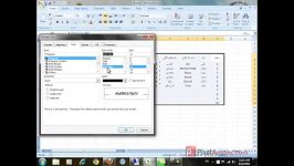 فیلم آموزشی کار Fomat cells در Excel 2007  قسمت سوم