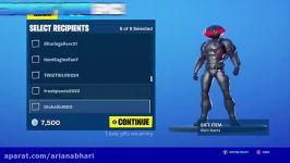 آموزش گرفتن پوسته رایگان BLACK MANTA در فورتنایت