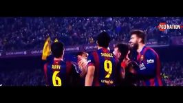مهارت بازیکنان بارسلونا در گلزنی ❛ دریبل ❛ پاس  2015