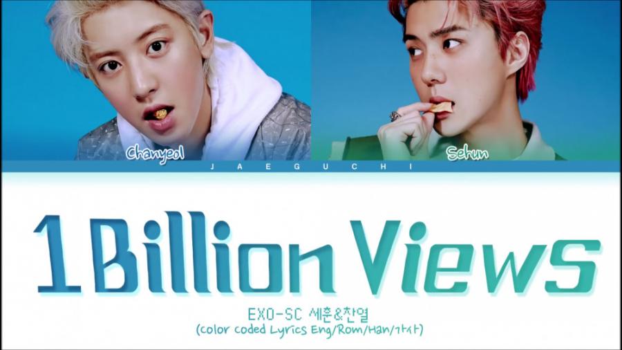 Lyrics Exo sc one billion views