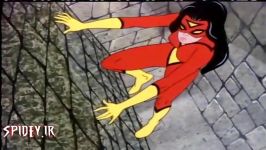 كارتون زن عنكبوتی spider woman  پارت 2