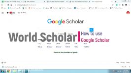 نحوه پیدا کردن اساتید هدف توسط Google Scholar