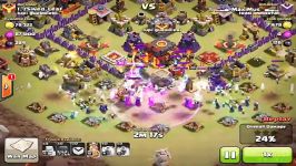 War attack full witch TH10 Inferno Xbow Max Defense