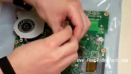 Toshiba Satellite Disassembly to CLEAN CPU VENTS FAN