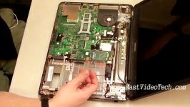 Toshiba Satellite Disassembly to CLEAN CPU VENTS FAN