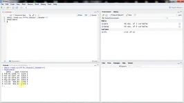آموزش نرم افزار R studio  قسمت هفتم  برآورد رگرسیون