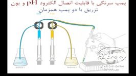 پمپ سرنگی برای کنترل pH