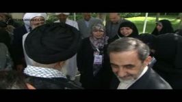 سخنان دختر شهید شیخ راغب حرب خطاب به حضرت آیت الله خامنه ای