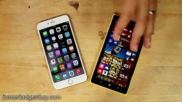 Lumia 1520 vs iPhone 6 Plus vid 2