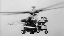 Hughes XH 17 Helicopter Newsreels  1952