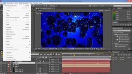 ایجاد پارتیکل بین لایه Element 3D استفاده Matte