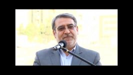 وزیر کشور در مراسم کلنگ زنی بیمارستان ناظران