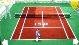 گیم پلی بازی اندرویدی Cross Court Tennis