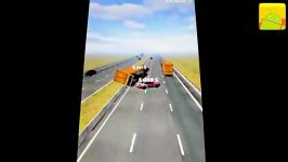 گیم پلی بازی اندرویدی Highway Crash Derby