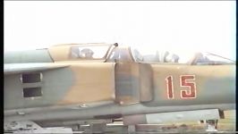 کلیپی کوتاه جنگنده Mig 23