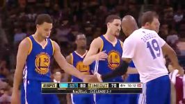 Stephen Curry Crosses Up James Jones