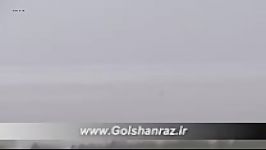 فیلم طوفان نمکی دریاچه ارومیه گلشن راز شبستر