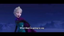 شعر السا سرمای خفته یا همون let it go کارتون frozen