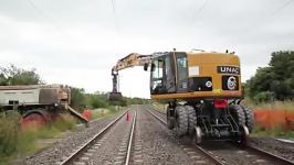 The UNAC 22TRR.High Capacity Road Rail Excavator