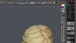 Zbrush Sculpting  Hair Sculpting Tyrion